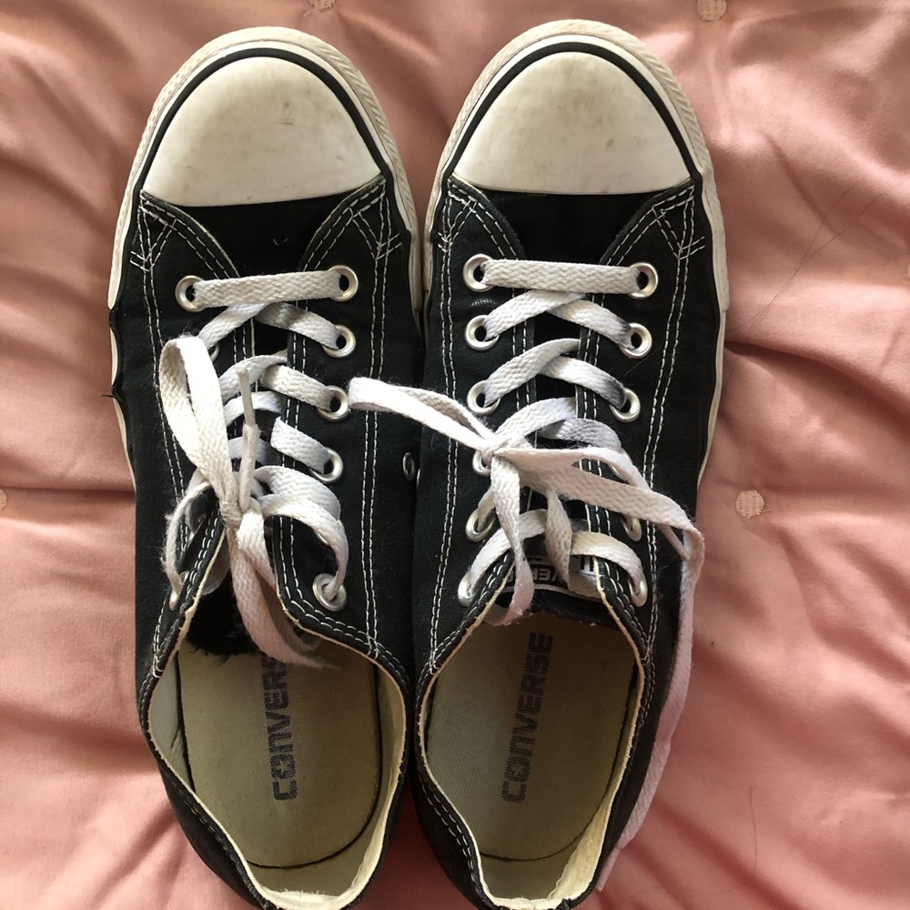 Black Low-top Converse